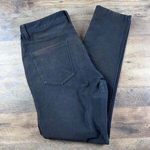 Lululemon ABC Pant Slim 32"L Utilitech Abrasion Resistant Jeans LM5ABOS Black 34